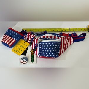 American Flag Fanny Pack